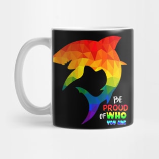 Rainbow Shark Mug